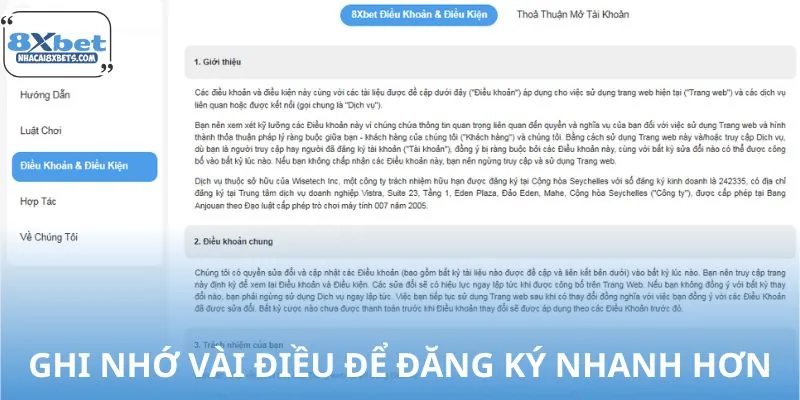 Điều nên lưu ý để quá trình đăng ký không gặp lỗi